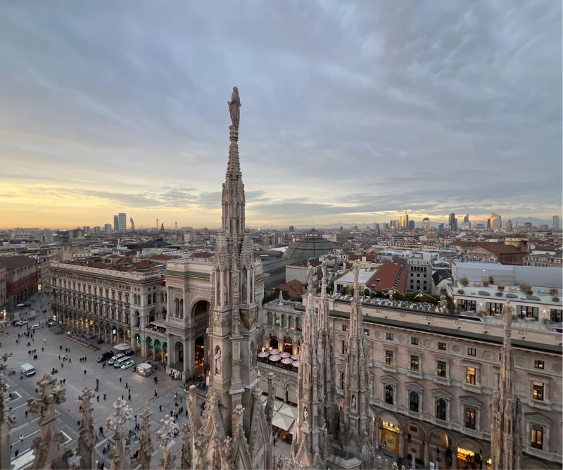 Fotosegnalazione di Milano duomo