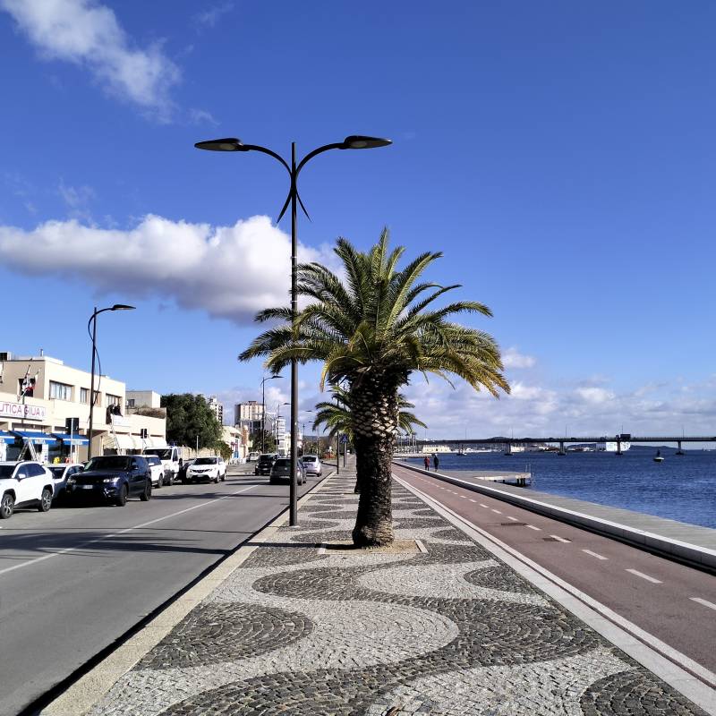 Fotosegnalazione di Olbia centro urbano