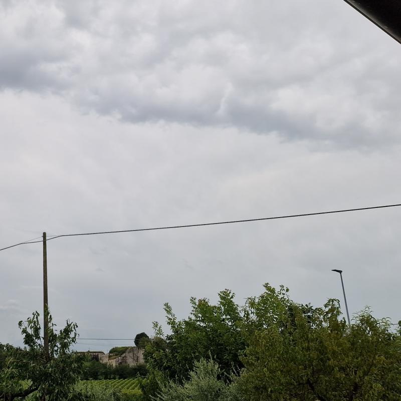 Forte temporale grandinate violente ed improvvise