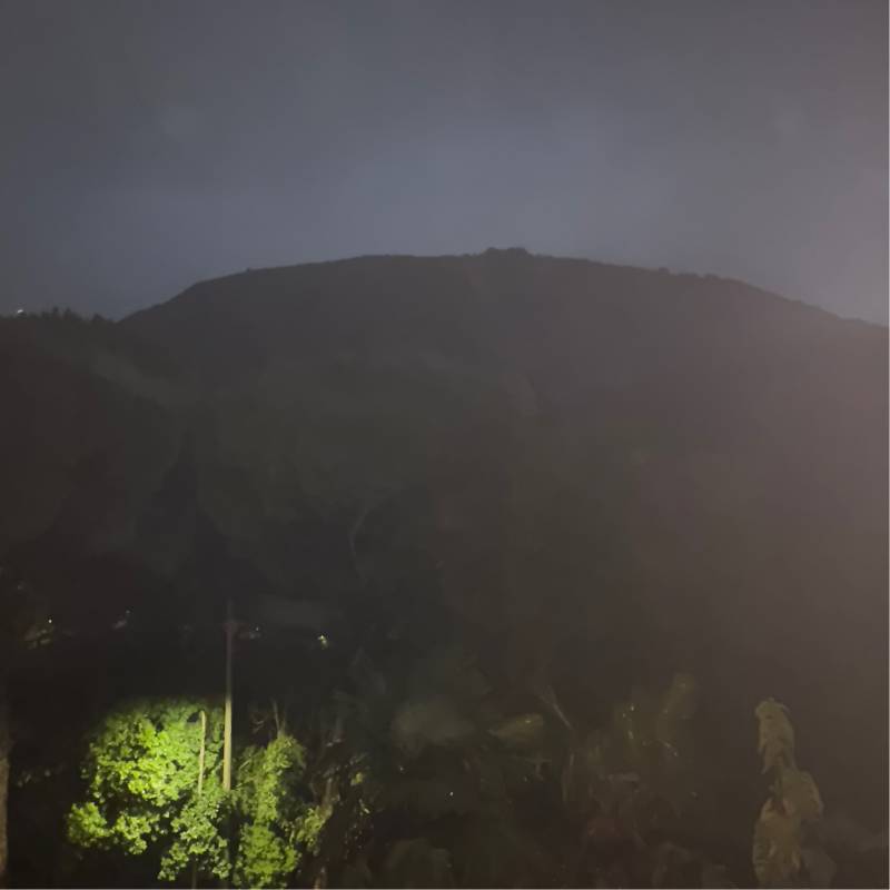 San martino di notte con pioggia
