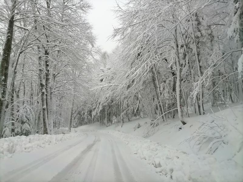 Neve in quota. molise