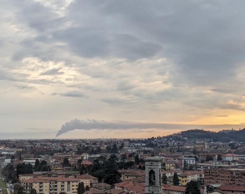 colonna di fumo