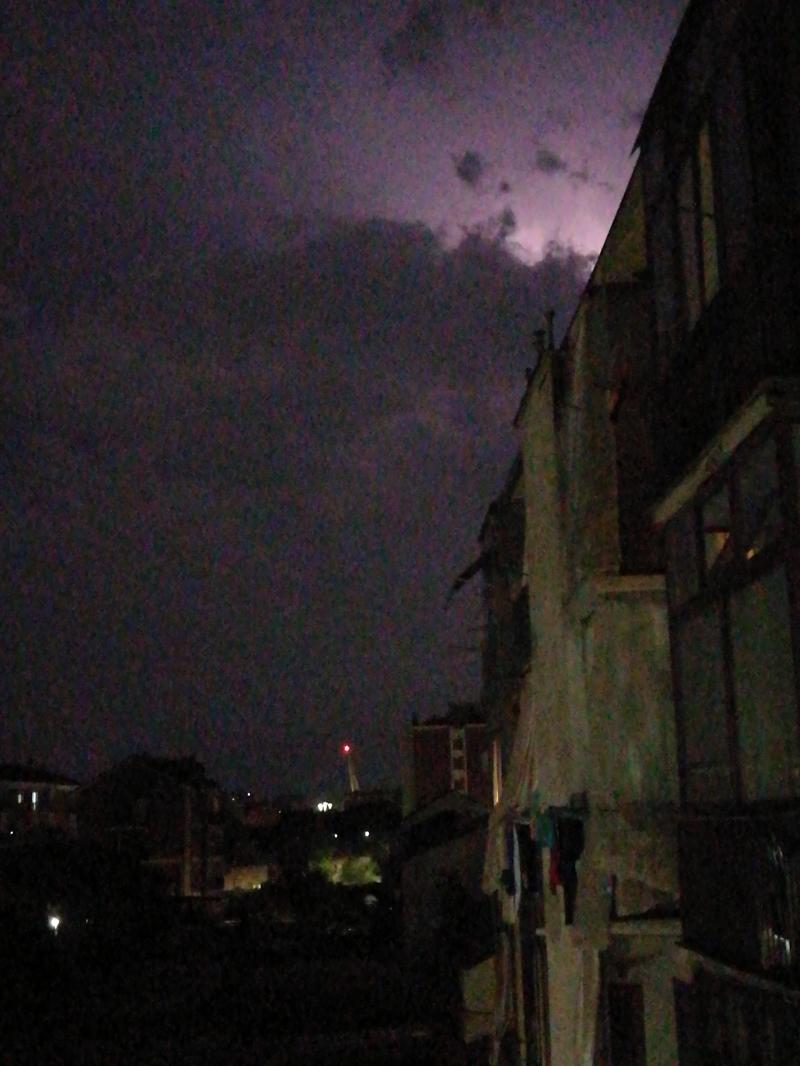 temporale in lontananza