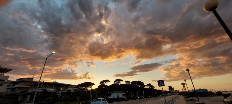 tramonto estivo