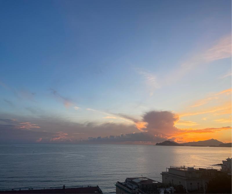 Tramonto flegreo sposdi