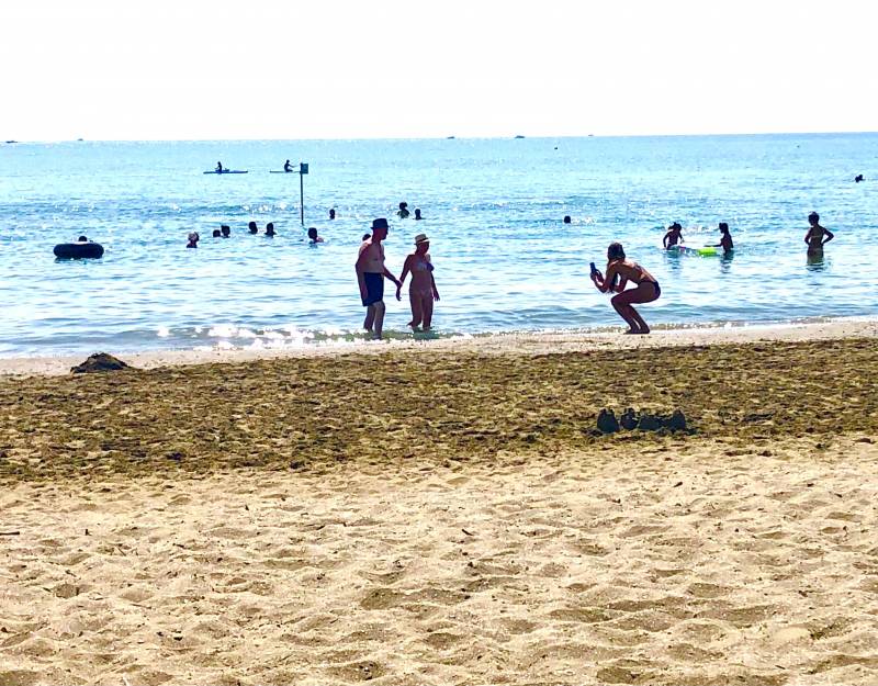 Porto Santa Margherita - Oggi giornata caldissima