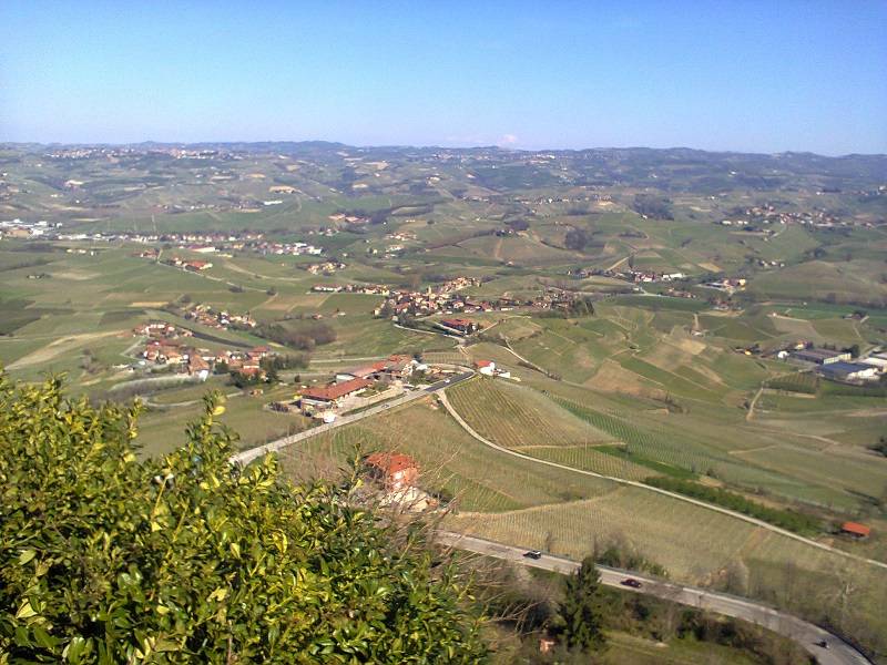 Vista sulle Langhe da La Morra foto di mia mamma