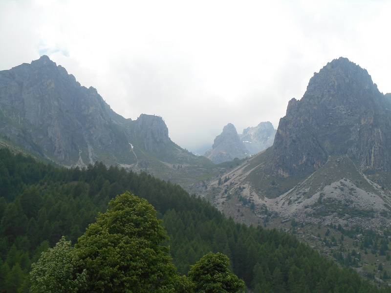 Non sono le Dolomiti ma siamo nell'alta Valle Maira di Cuneo