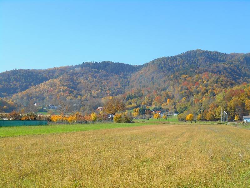 La collina di Vignolo in autunno
