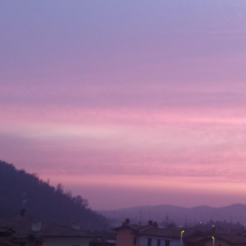 Cielo rosso