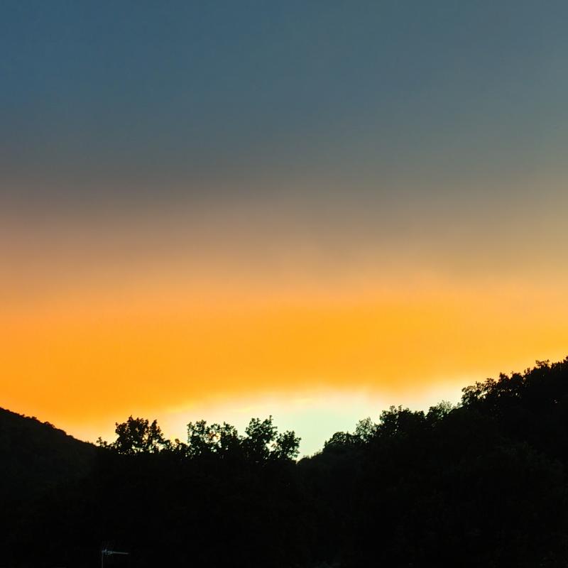 tramonto estivo