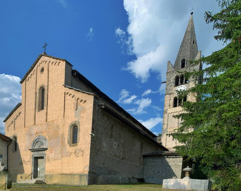 27 luglio 2011- cesana torinese-chiesa di san giovanni battista