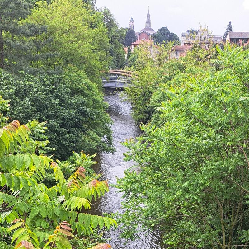 Cesano maderno. fiume seveso