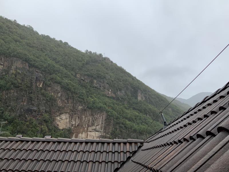 Pioggia a Pineta di Laives