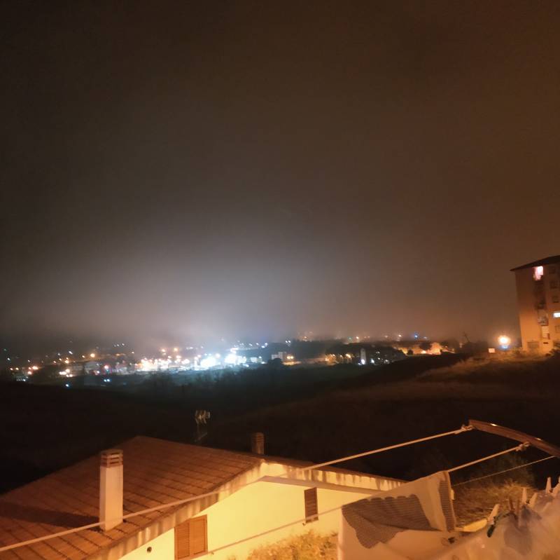 E' tornata la nebbia e il vento