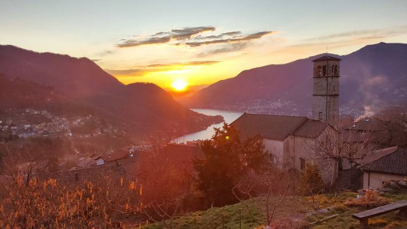 tramonto del 14.02.2025