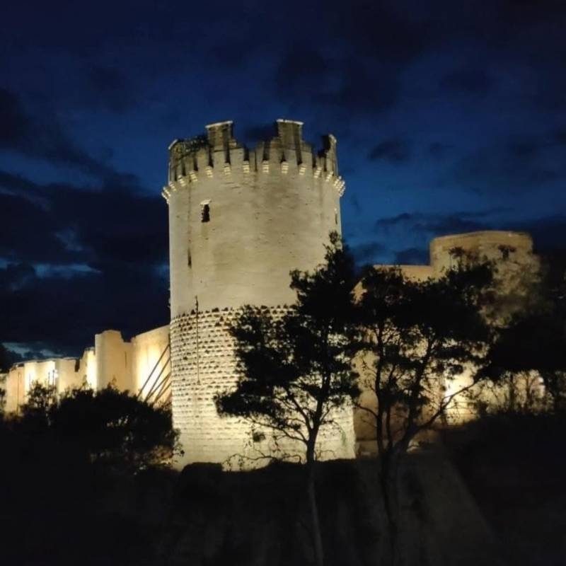 Lucera by night