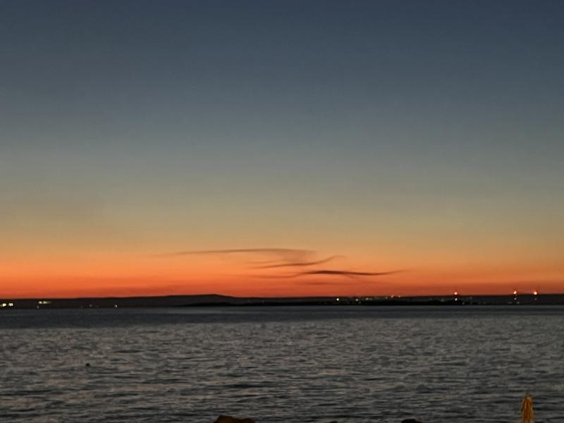 tramonto primaverile