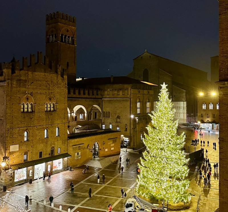luci su piazza del nettuno