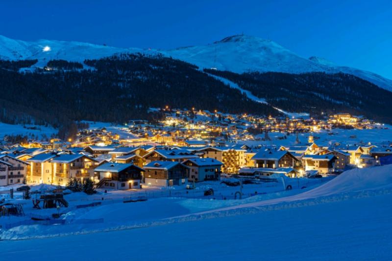 Livigno con la sua splendida giornata
