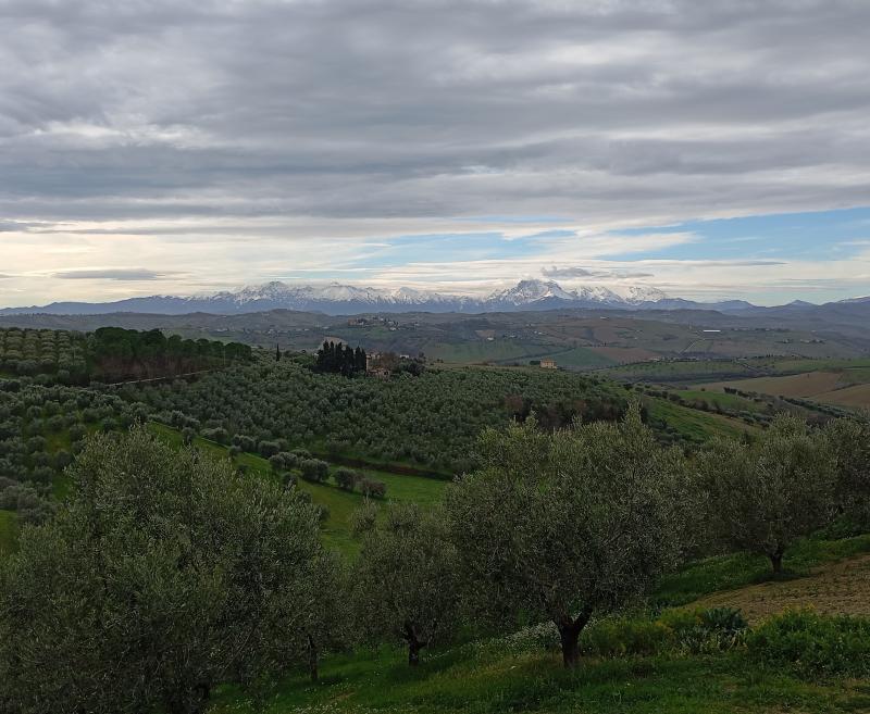 da Tortoreto Gran Sasso livrea invernale