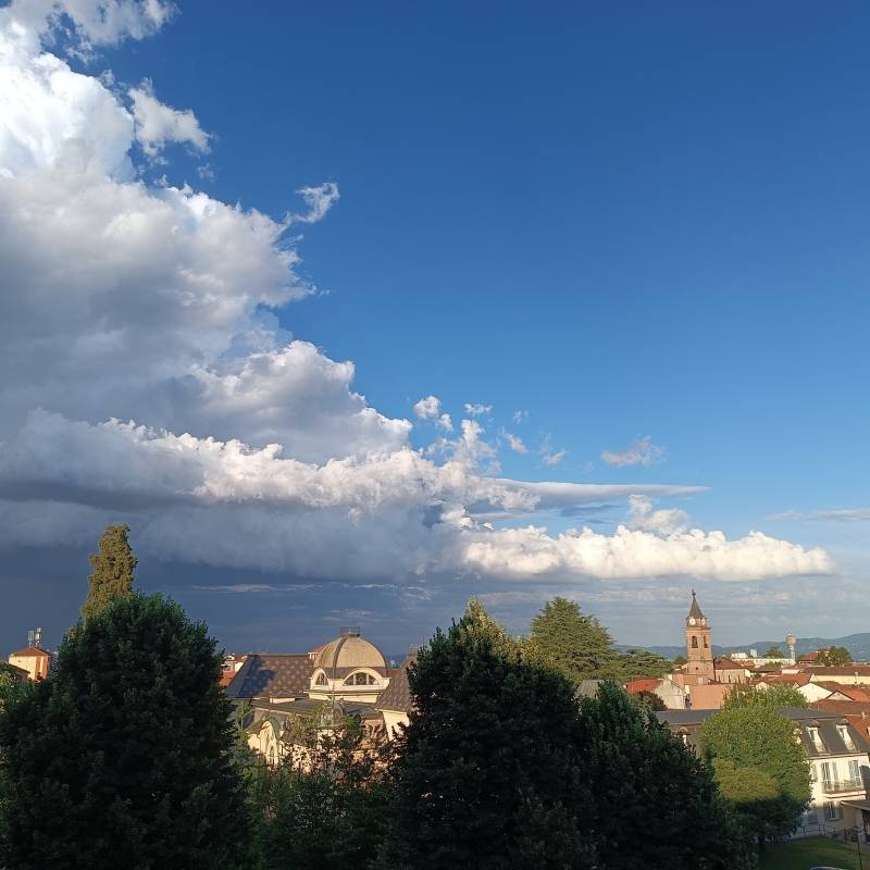 Nubi sparse a Pianezza