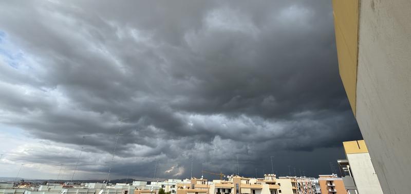 temporale in arrivo