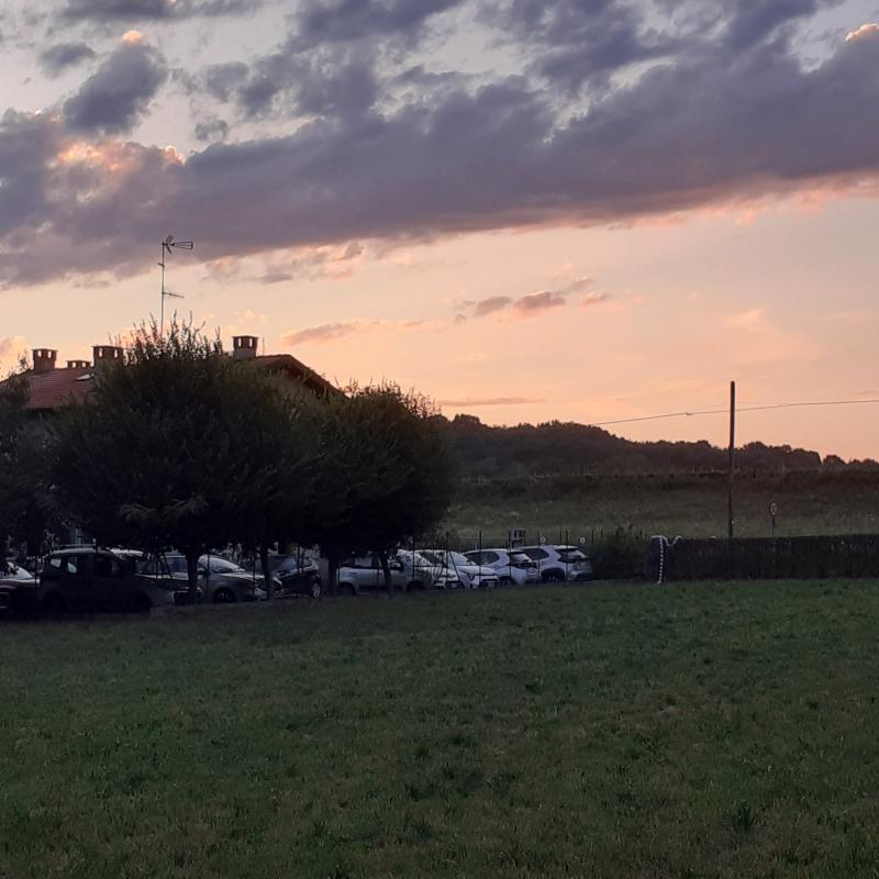 Tramonto di festa