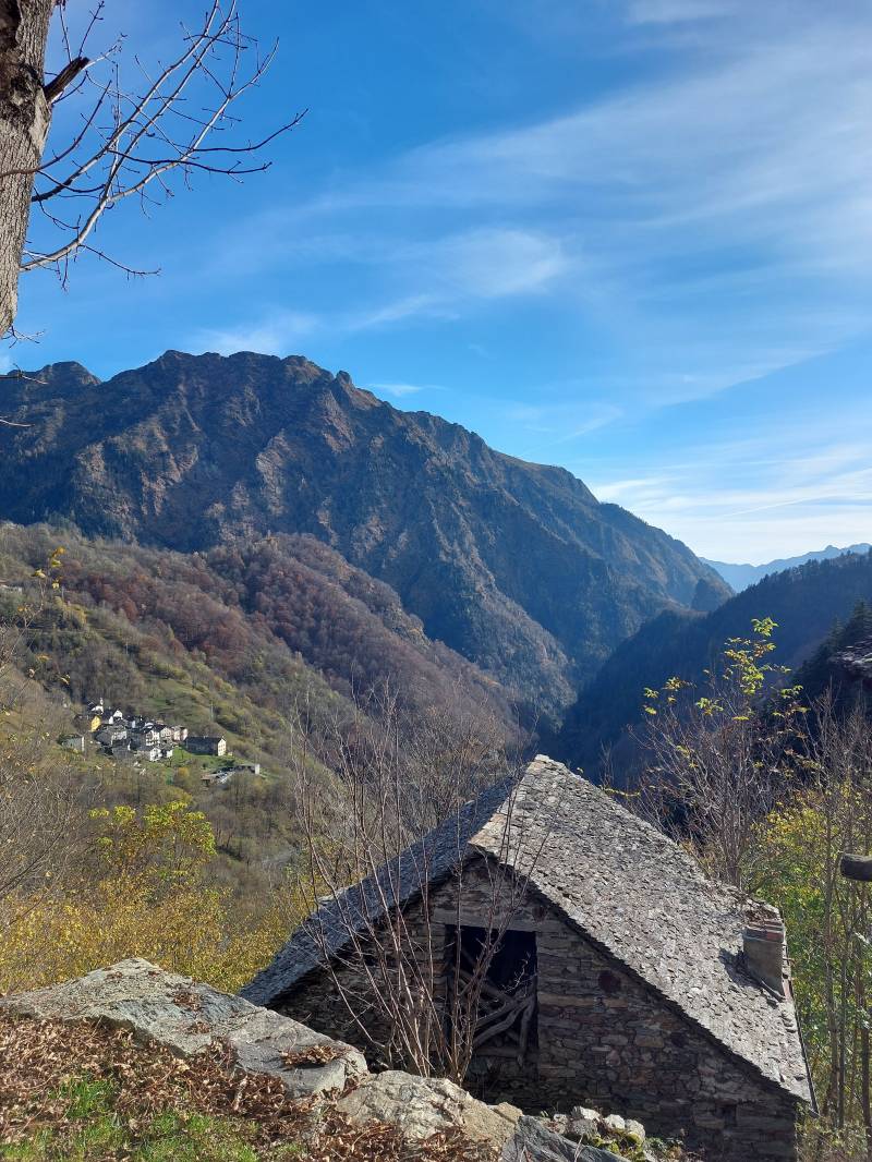Roncaccio Superiore vista su Rimella