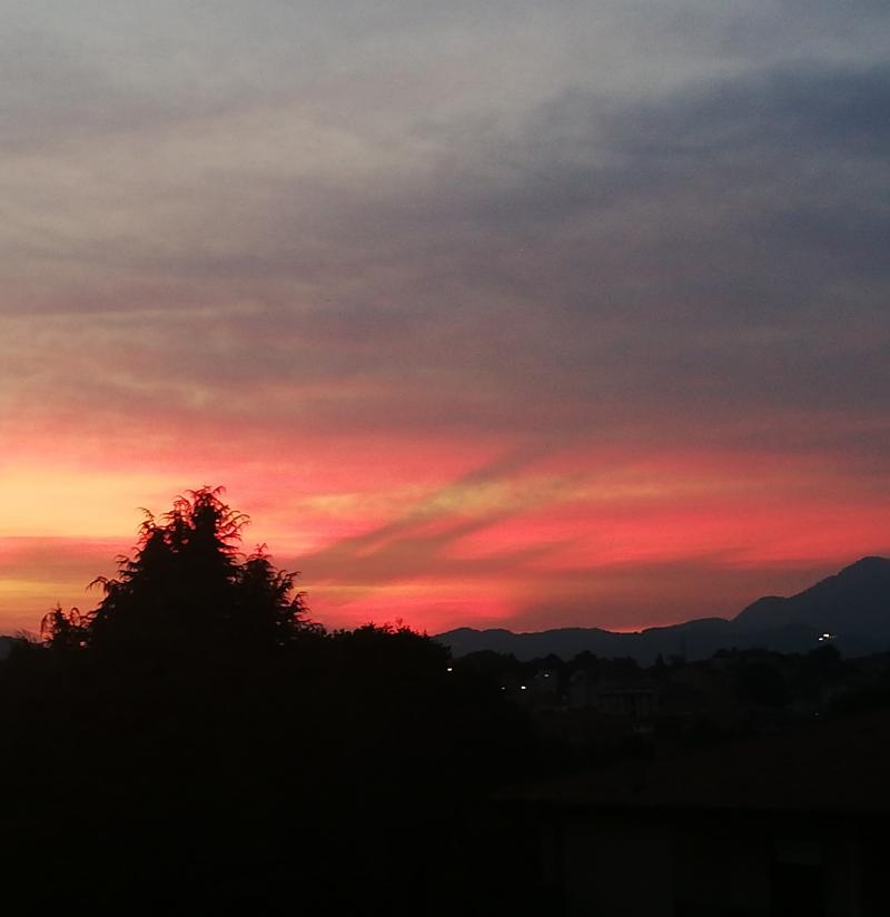 tramonto spettacolare