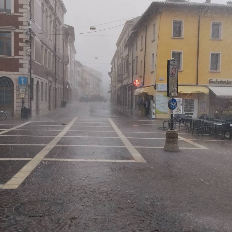 Tempesta a pordenone