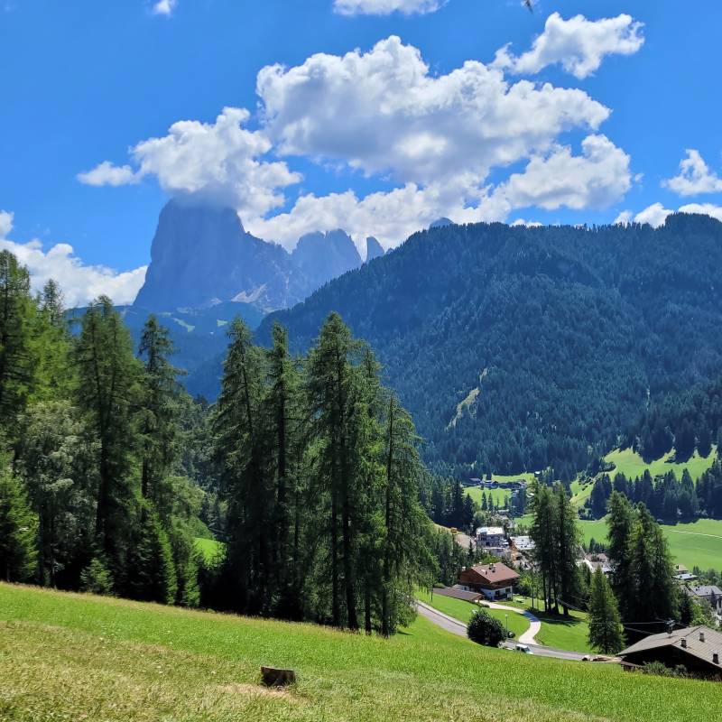 Vista su Ortisei