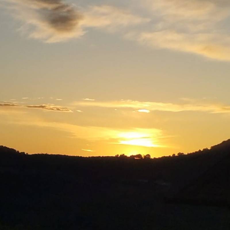 il tramonto