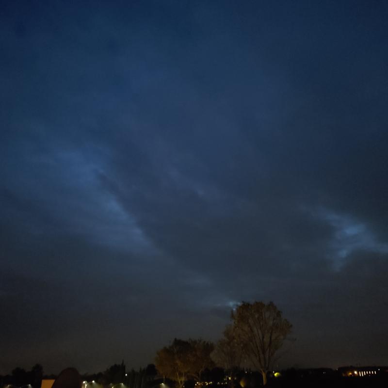 in arrivo una notte di pioggia....