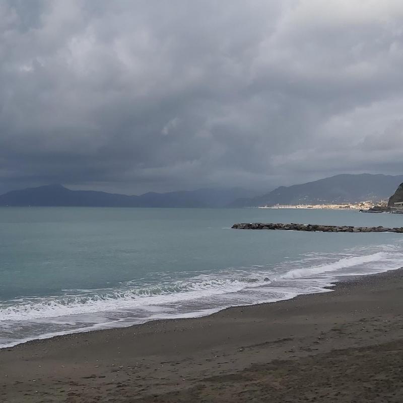 spiaggia a Sestri levante