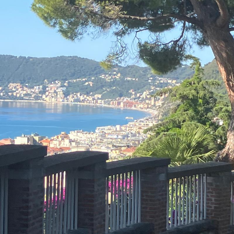 Laigueglia dalla collina di Alassio