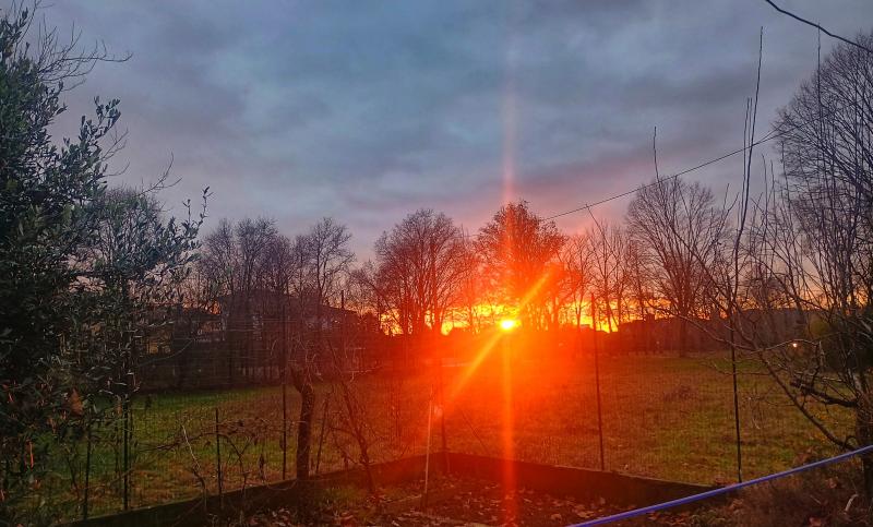tramonto natalizio