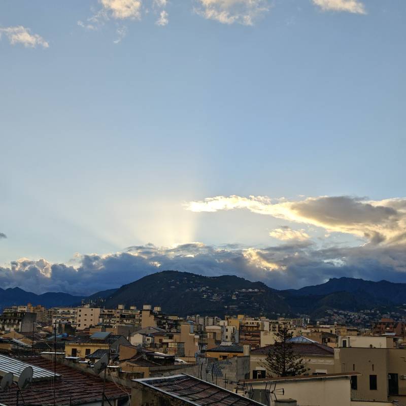 Palermo vista monte cuccio