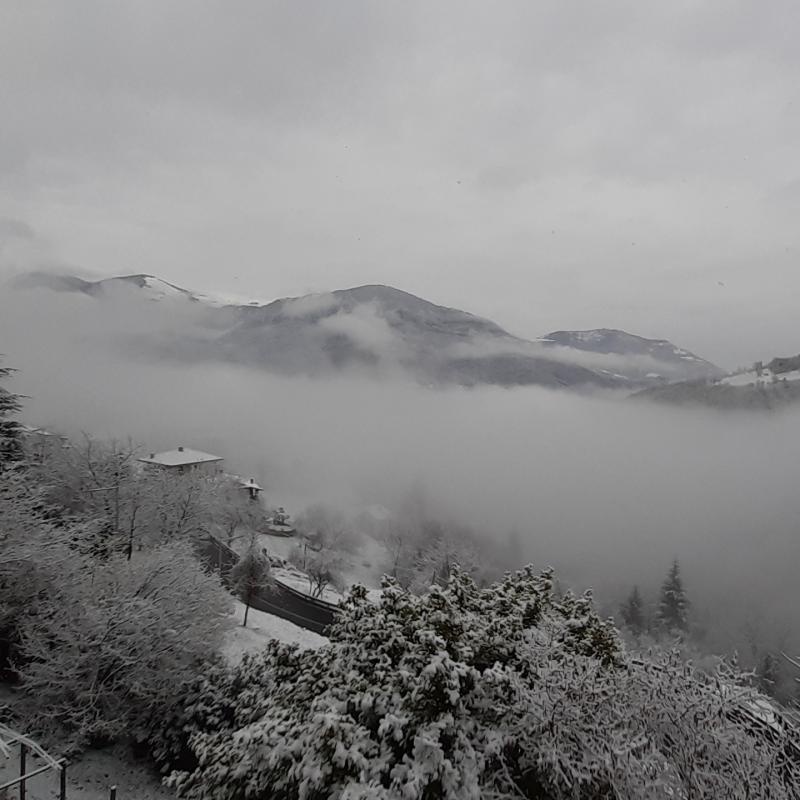 A gaverina terme oggi neve