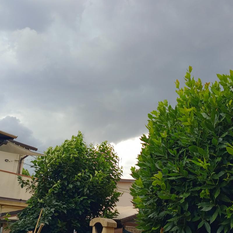 temporale in arrivo