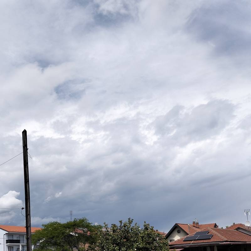 Nuvole pre temporale forse