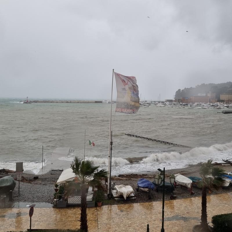Mal tempo a santa margherita ligure