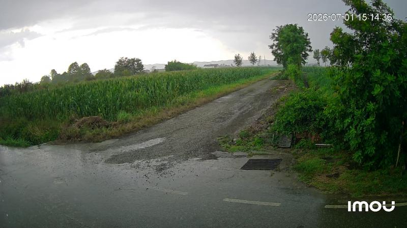 temporale in corso
