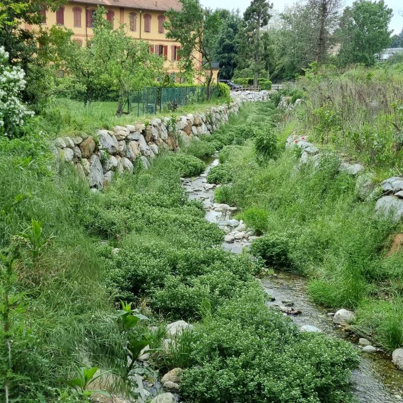 Torrente lavandaia tra via molinello e via lavandaiain data 952023
