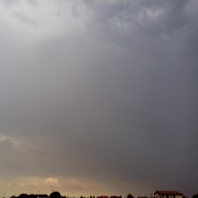 Piove su padova. zona monta'