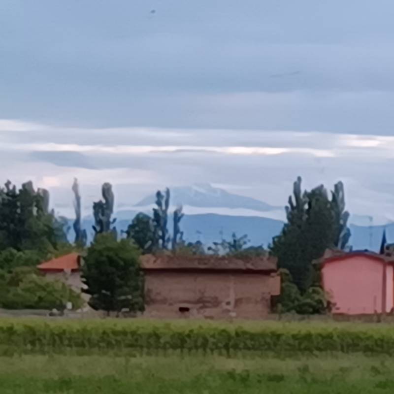 Cimone dalla pianura ne di modena