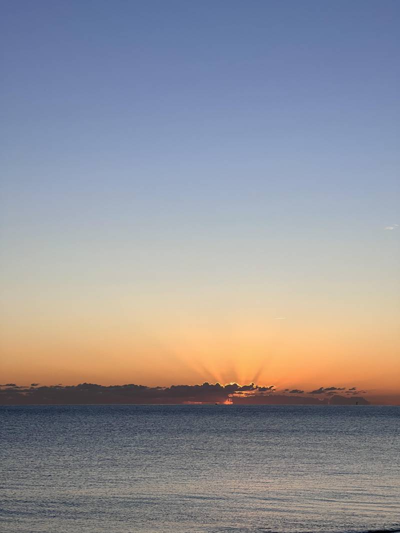 sunset at power port - pineta club
