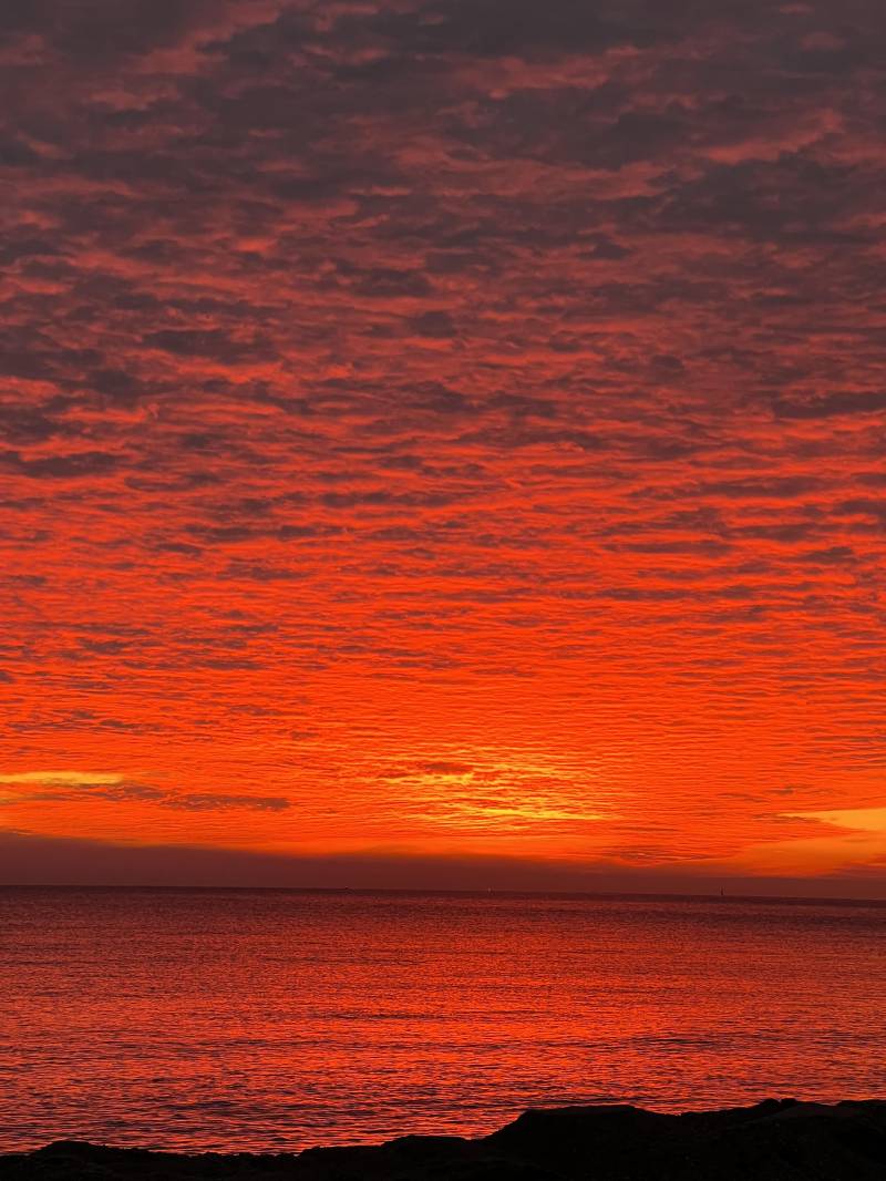 sunrise in power port