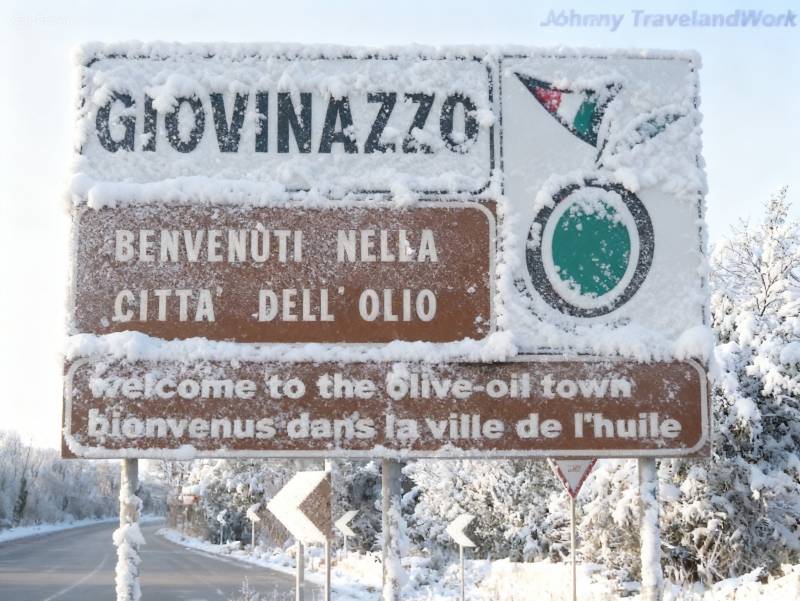 un 15 febbraio 2026 sotto la neve a Giovinazzo