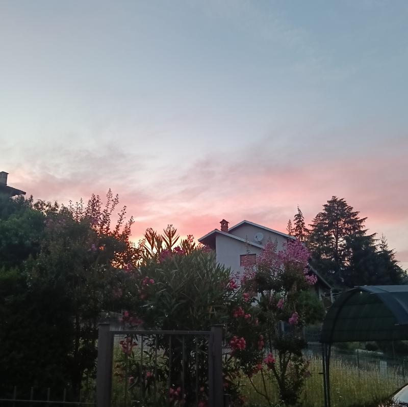Tramonto a Muzzano
